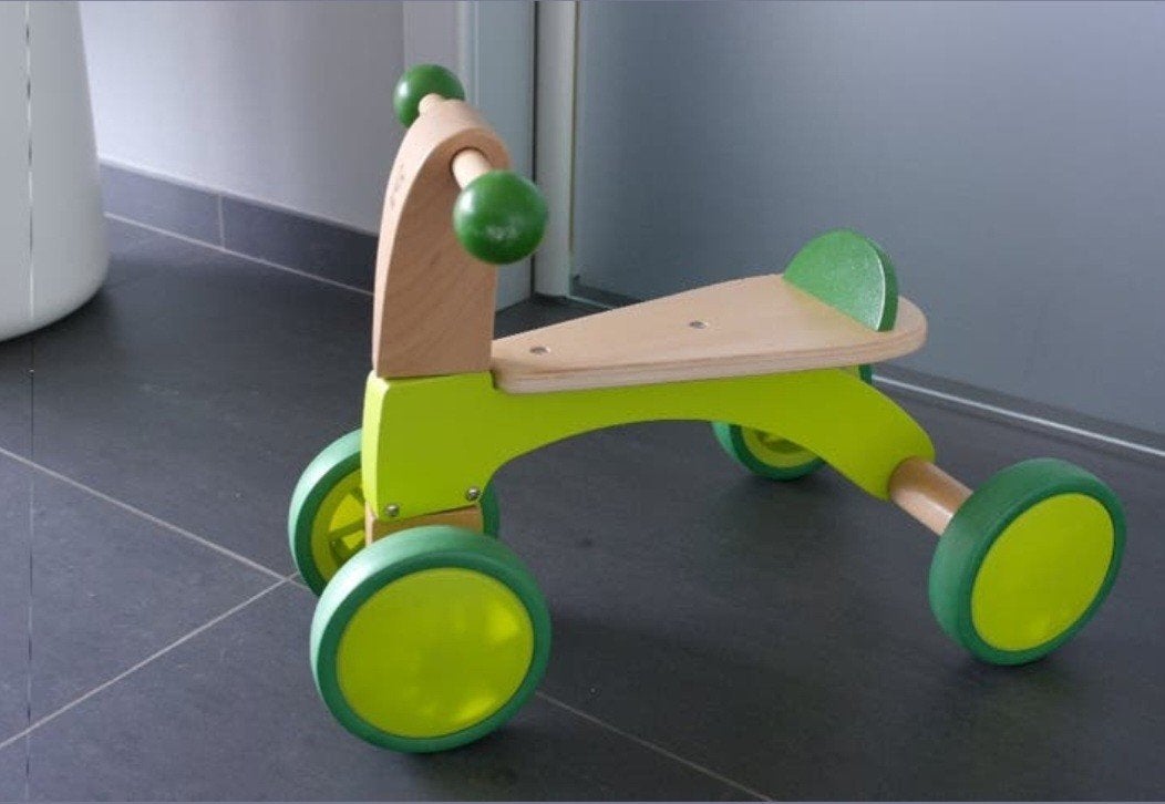 hape houten fiets (als nieuw), Fietsen en Brommers, Ophalen, Zo goed als nieuw