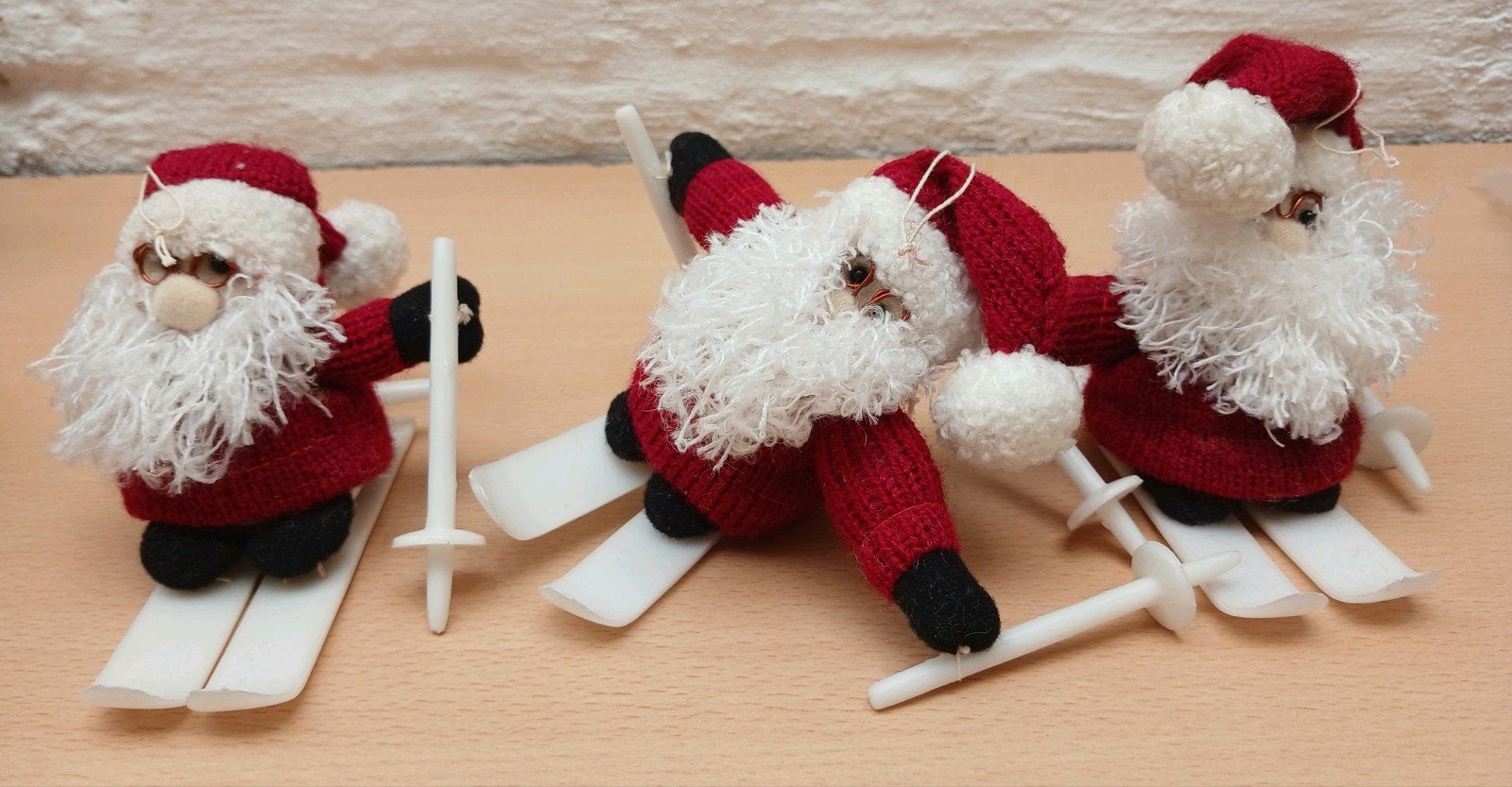 kerstversiering kerstmannetjes voor in kerstboom, Diversen, Ophalen, Gebruikt