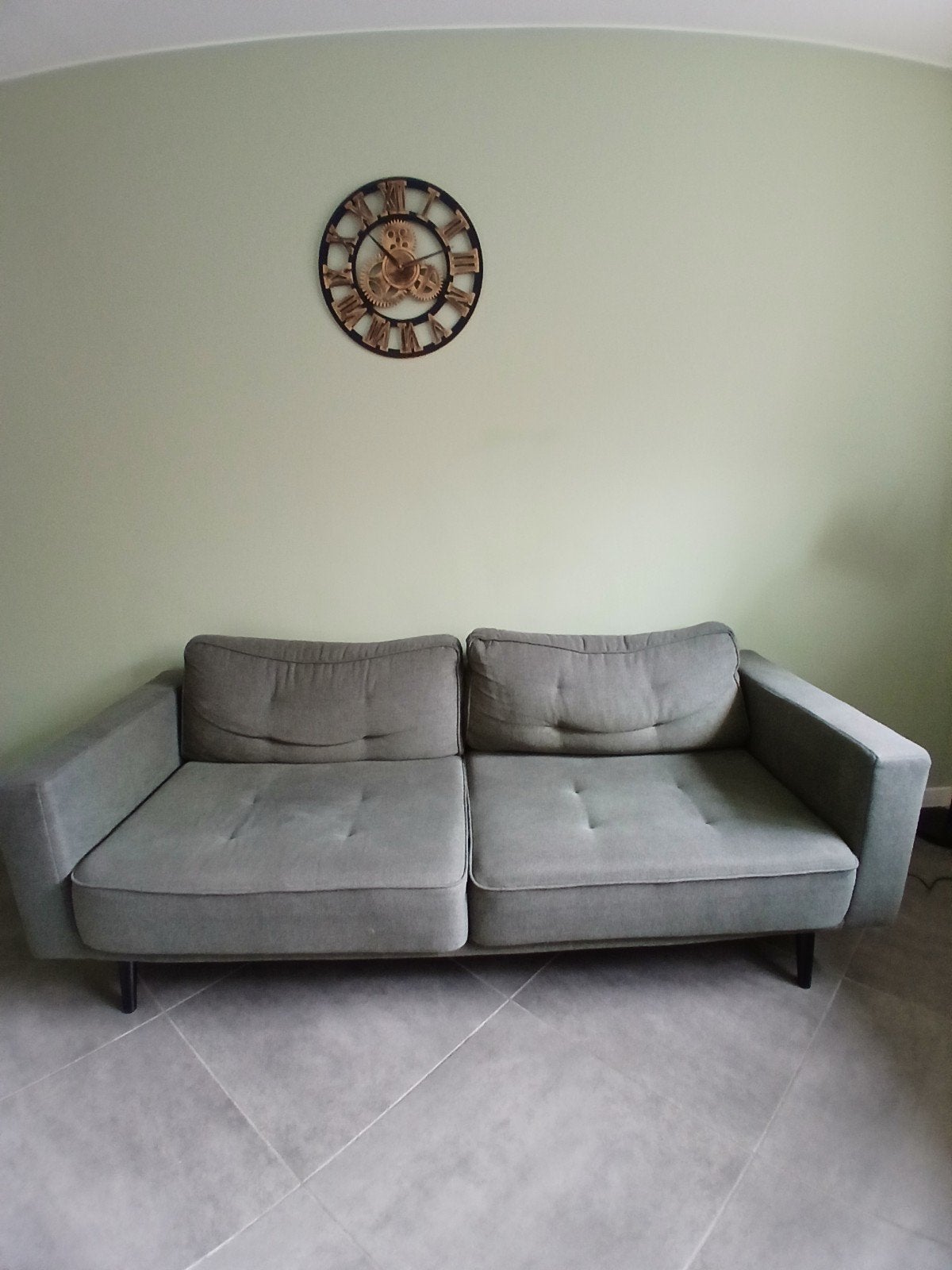 salon gris vert, Maison & Meubles, Gris