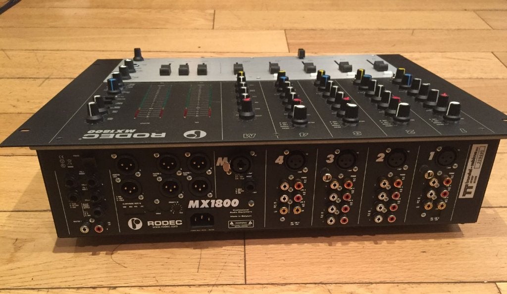 Rodec MX1800, Muziek en Instrumenten, Ophalen, Gebruikt, 5 tot 10 kanalen, Microfooningang