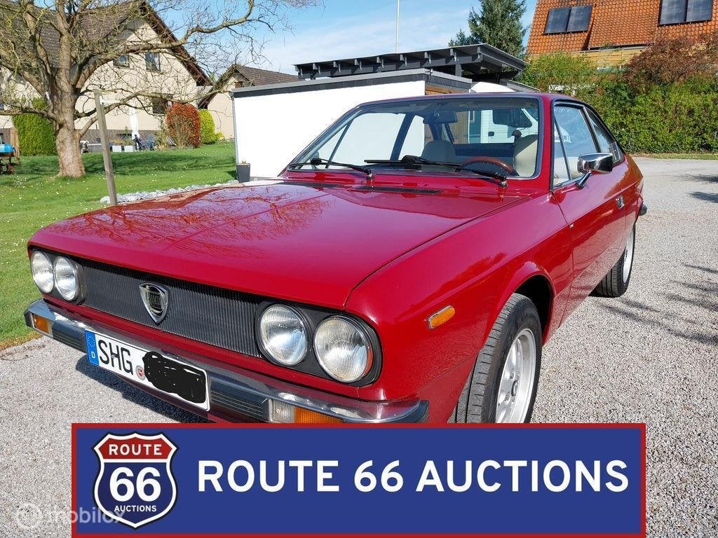 Lancia Beta Coupe | 1977 | Route 66 Auctions, Autos, Achat, Entreprise, Boîte manuelle, Autre carrosserie