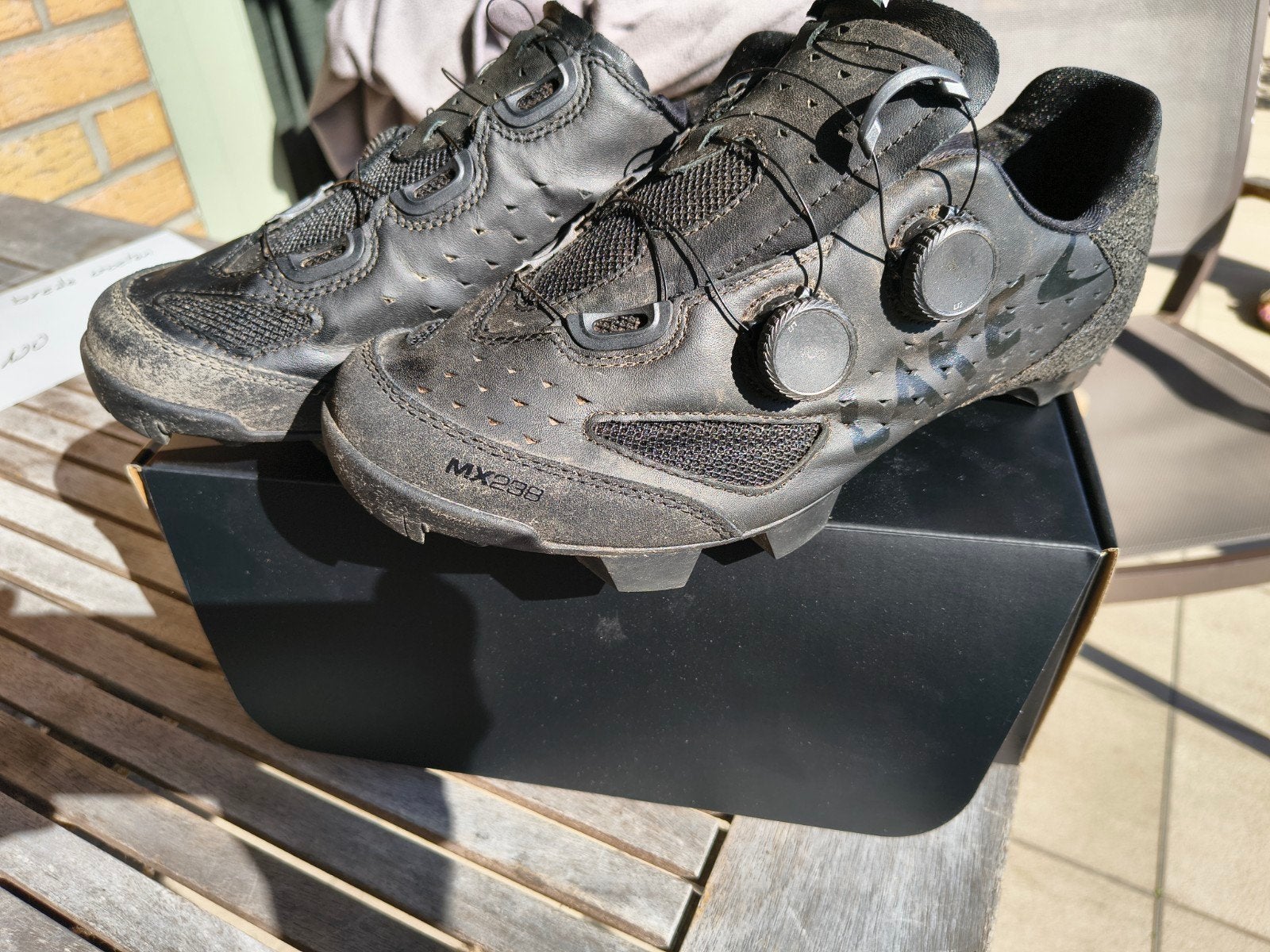 Lake MX 238 mountainbike schoenen m43, Fietsen en Brommers, Ophalen of Verzenden, Zo goed als nieuw, Schoenen, Lake