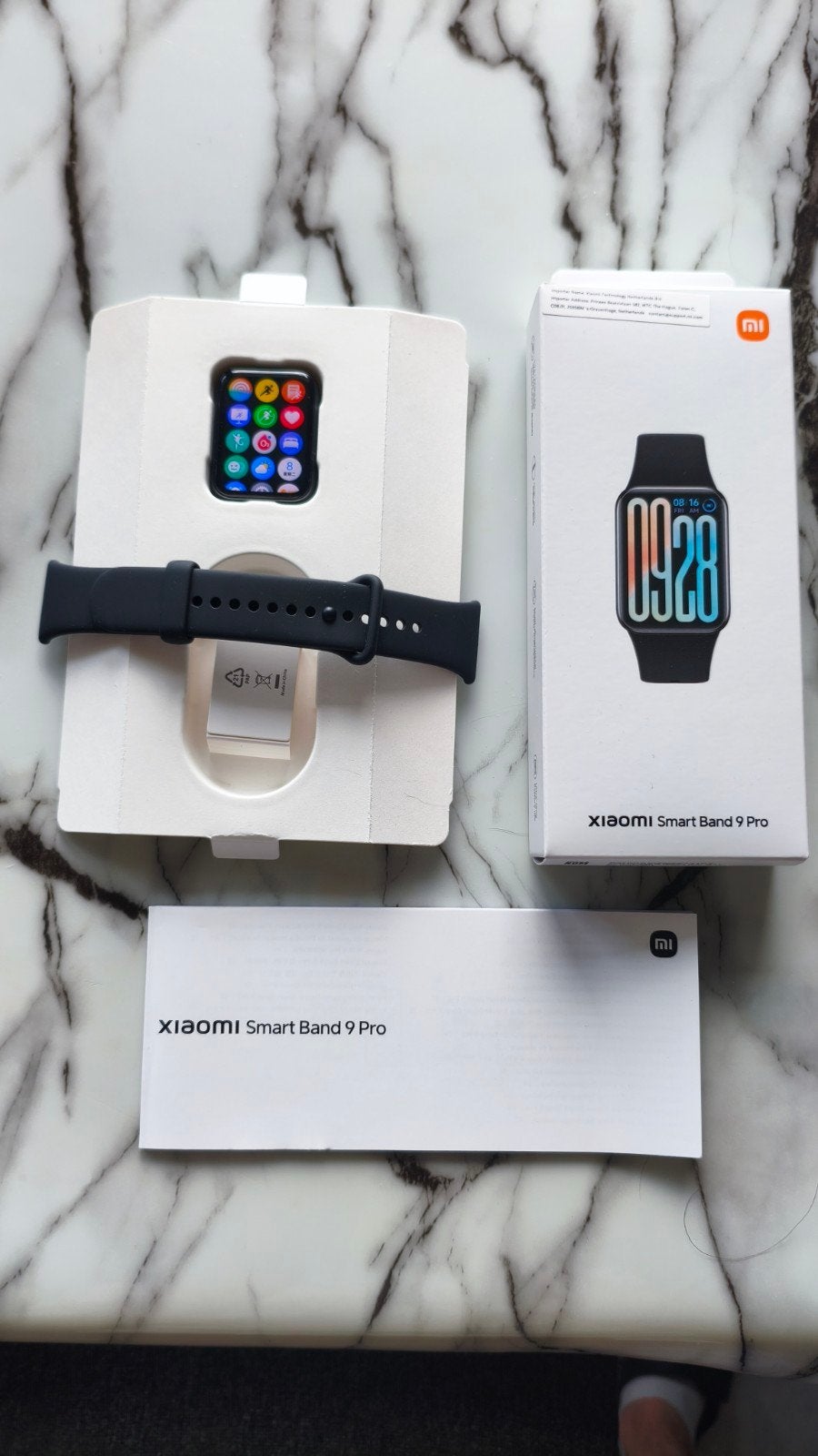 Xiaomi Smart Band 9 Pro Zwart - Nieuwstaat - Factuur+garanti, Ophalen of Verzenden, Conditie