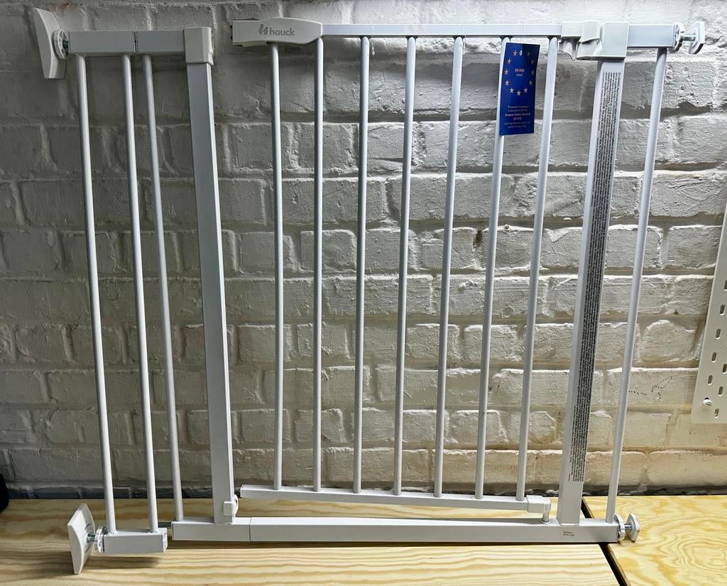 Hauck barrière de sécurité - Traphekje - 84-89cm, Kinderen en Baby's, Traphekjes, Ophalen, Zo goed als nieuw, Klemhekje, Metaal of IJzer