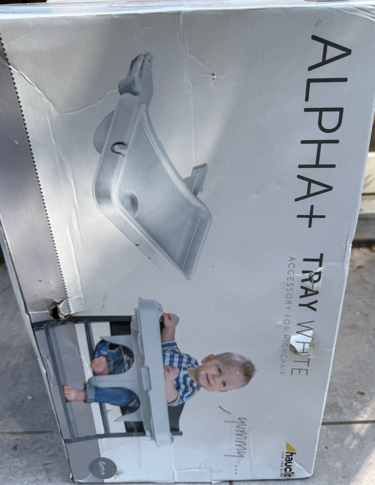 Baby tafeltje voor hauck stoel, Kinderen en Baby's, Kinderstoelen, Ophalen, Zo goed als nieuw