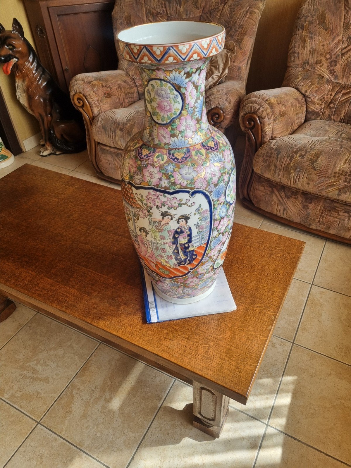 chinese vaas, Antiquités & Art, Enlèvement