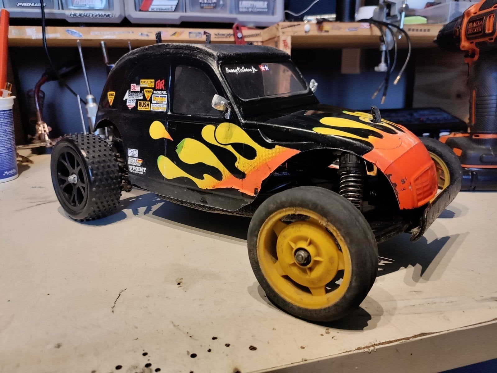Tamiya dt02, Hobby en Vrije tijd, Modelbouw | Radiografisch | Auto's, Ophalen of Verzenden