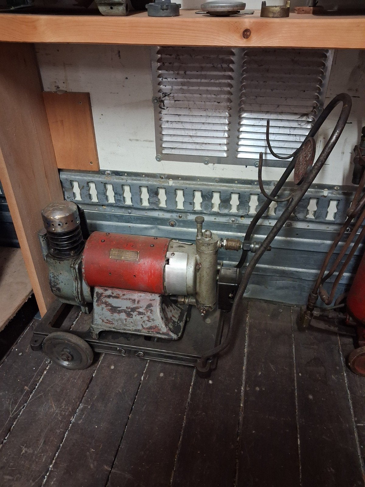 ancien compresseur, Enlèvement