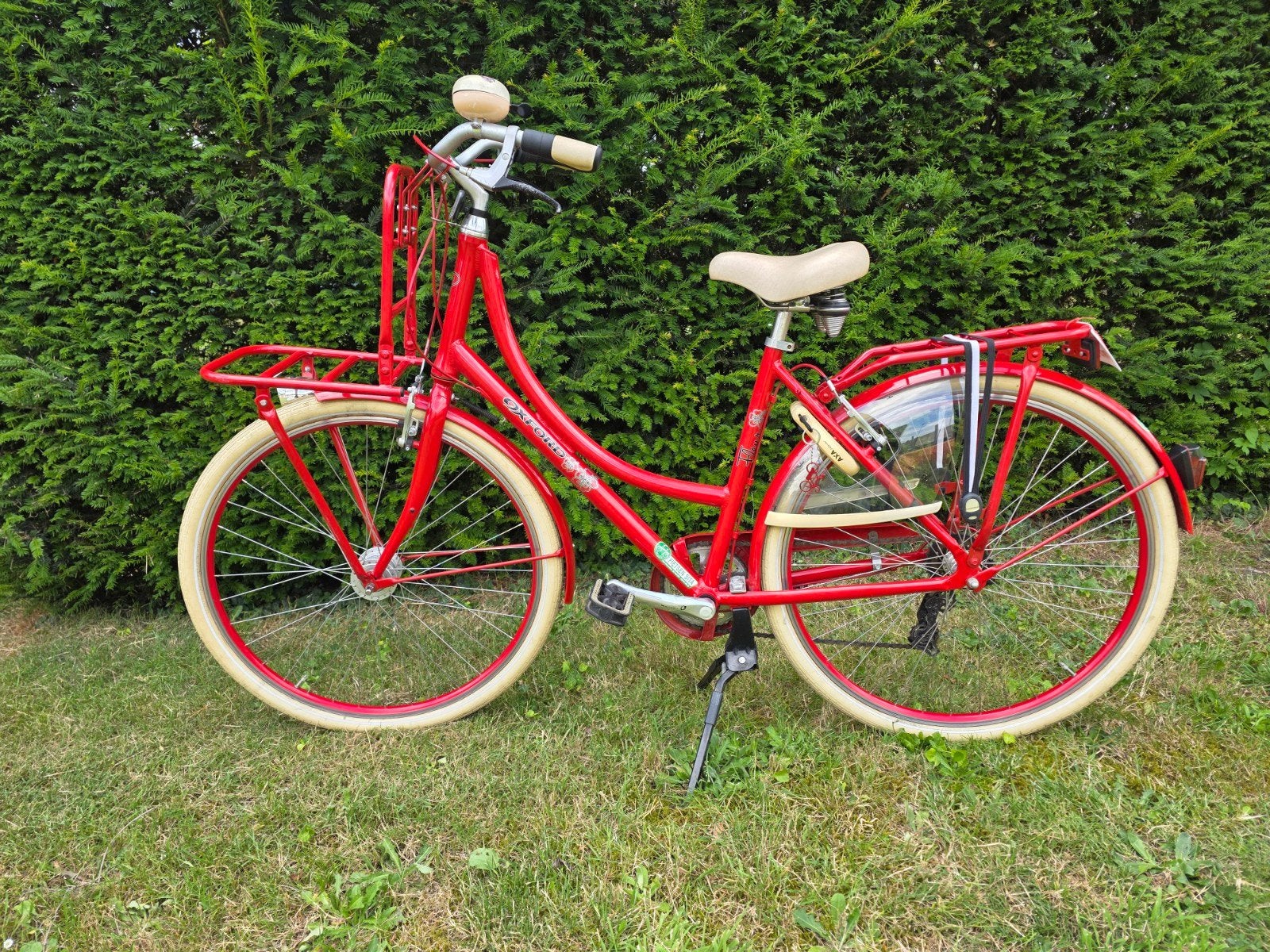 Rode oxford fiets, Ophalen, Zo goed als nieuw, Oxford