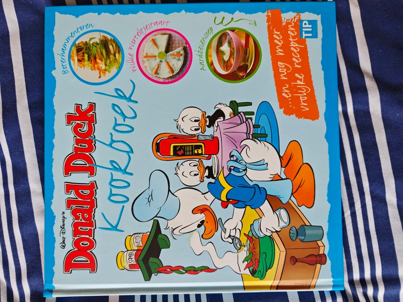 Livre de recettes Donald Duck... et d'autres recettes joyeus, Enlèvement ou Envoi, Comme neuf, Pays-Bas et Belgique, Entrées et Soupes