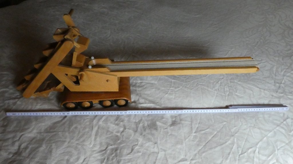 Houten kraan, Kinderen en Baby's, Ophalen, Gebruikt