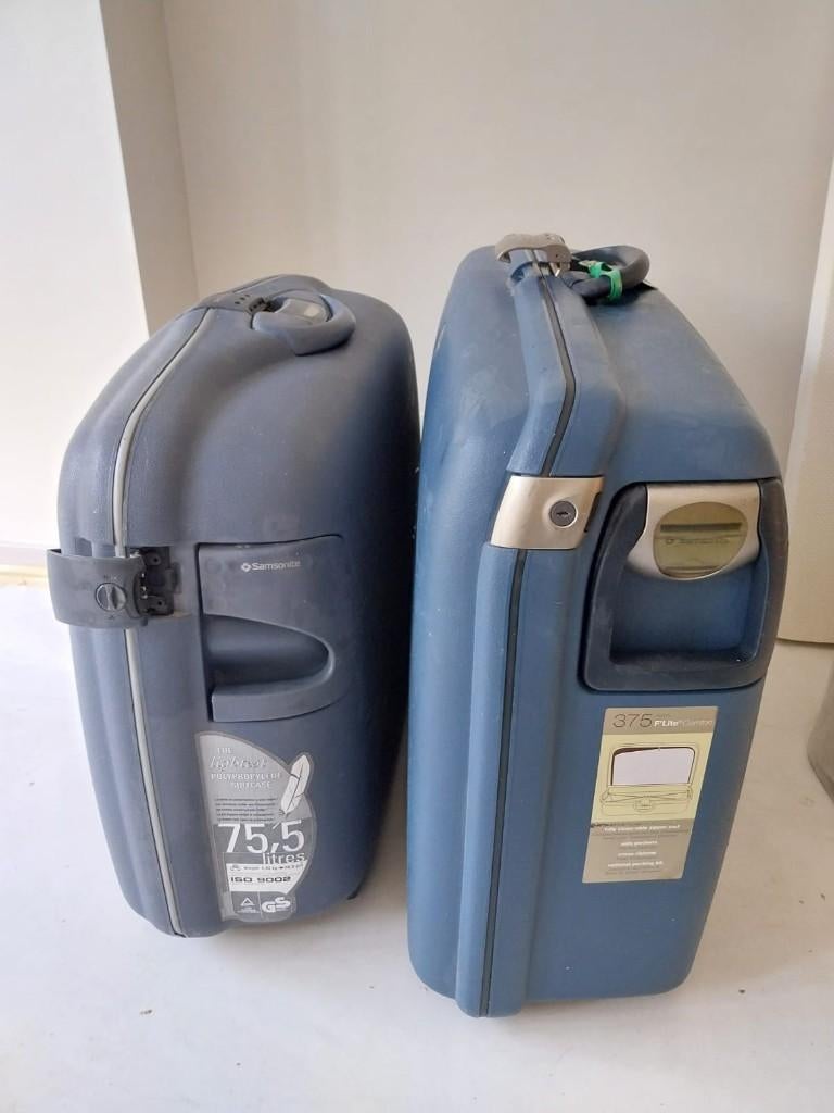 2 Valises Samsonite, Enlèvement, Utilisé