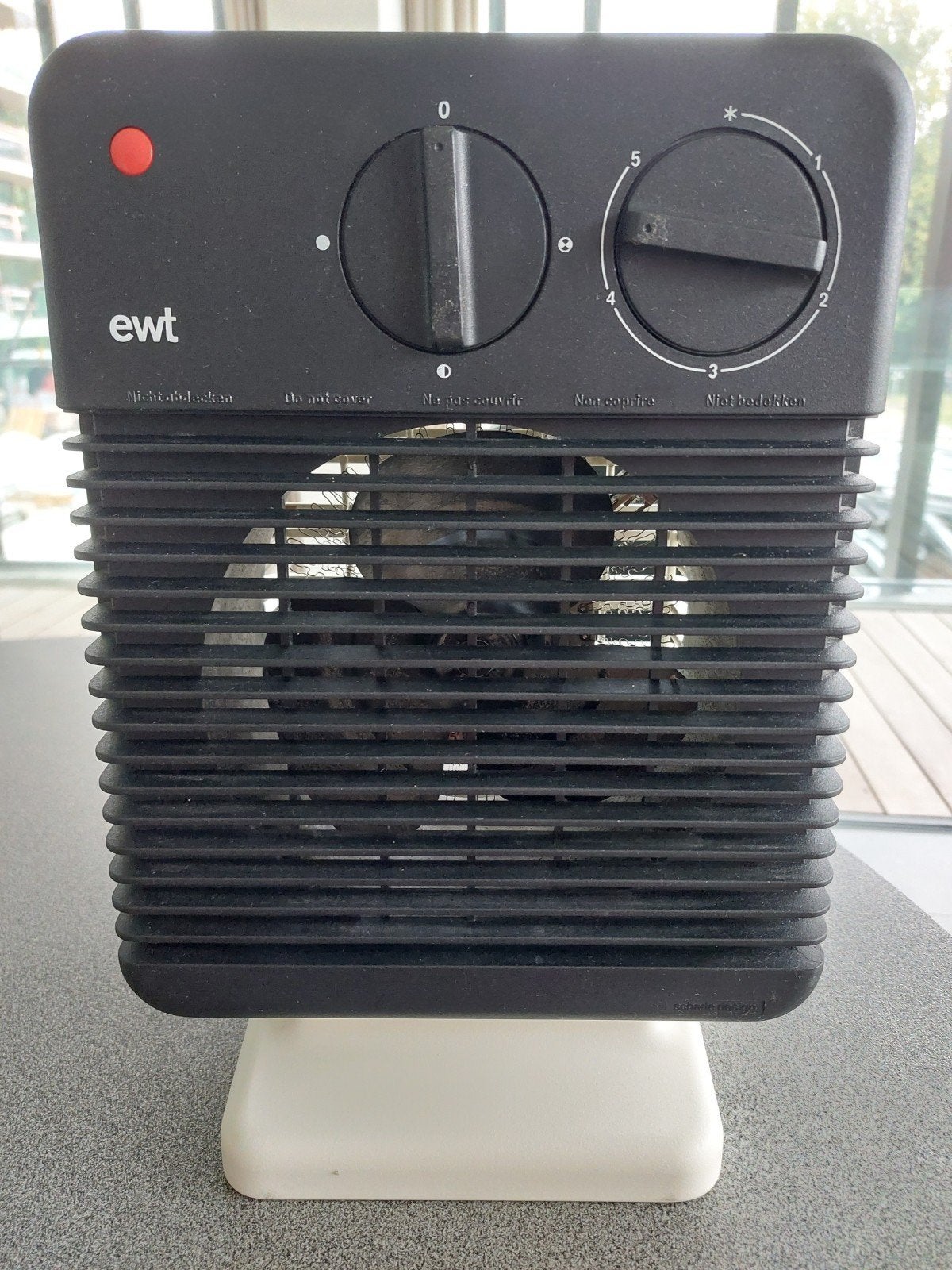 Electrice klein verwarmings toestel, Enlèvement