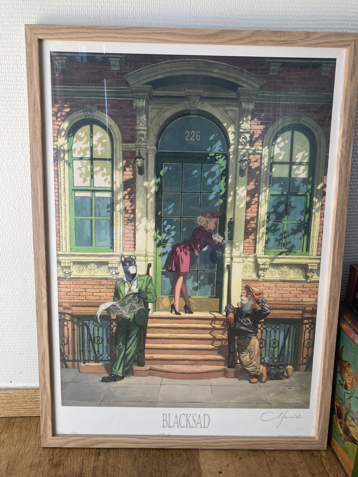 Blacksade poster ingekaderd, Boeken, Strips | Comics, Ophalen