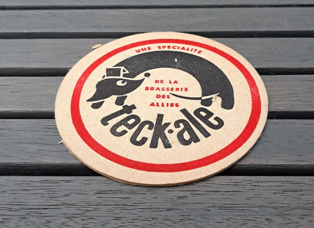 Feutrine Teck Ale, Enlèvement ou Envoi, Utilisé, Sous-bock