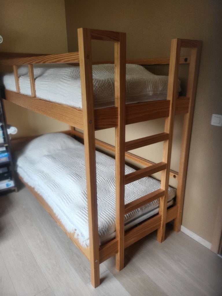 lits superposés, Maison & Meubles, Chambre à coucher | Lits superposés & Lits mezzanines, 90 cm, Comme neuf, Enlèvement, Lits superposés
