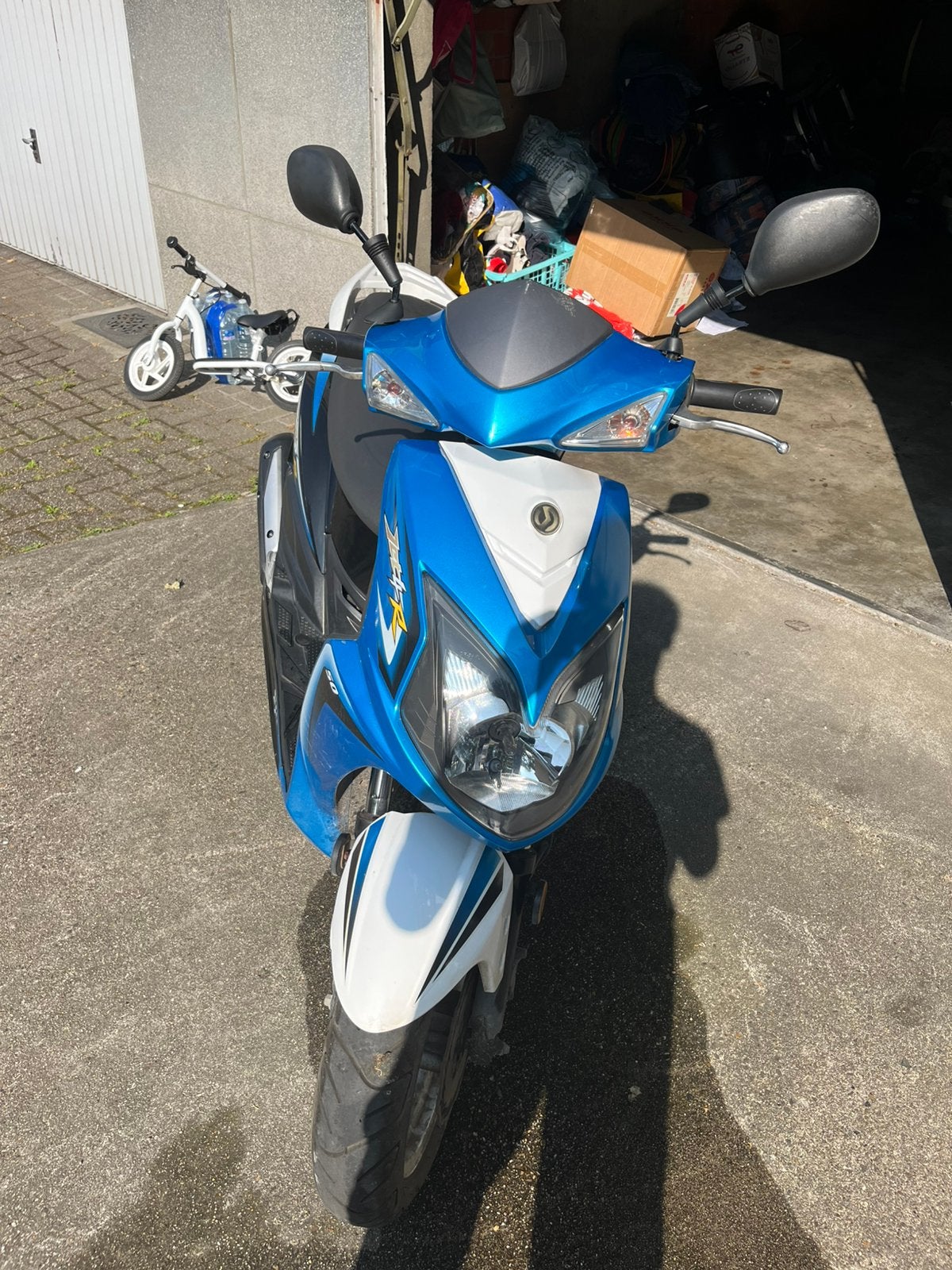 Sym scooter rijdt 45  kopen of ruilen voor een A klasse, Ophalen