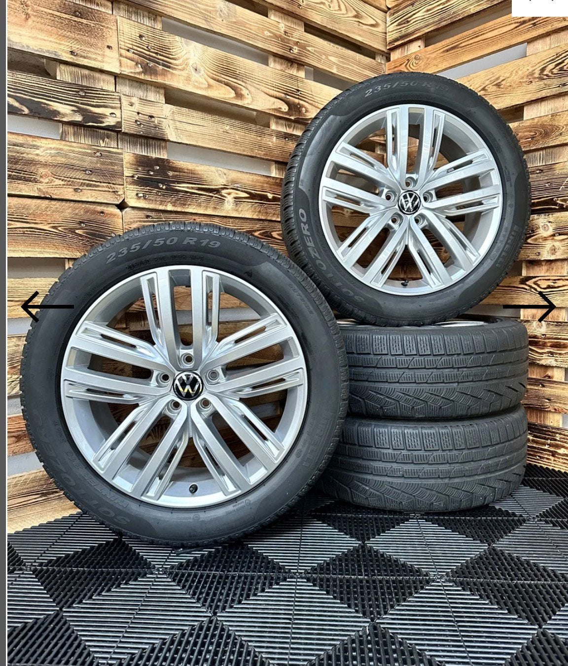 Jantea vw tigaun 19 pouces, Autos : Pièces & Accessoires, Enlèvement ou Envoi, 19 pouces, Pneu(s)