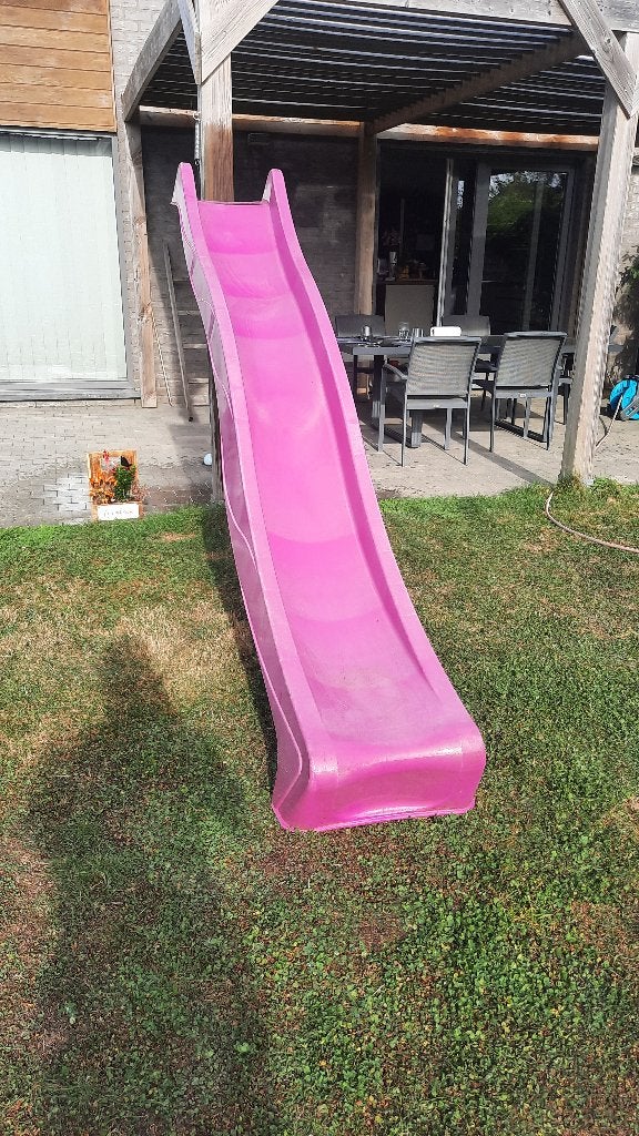 Toboggan rose, Enlèvement, Utilisé, Toboggan