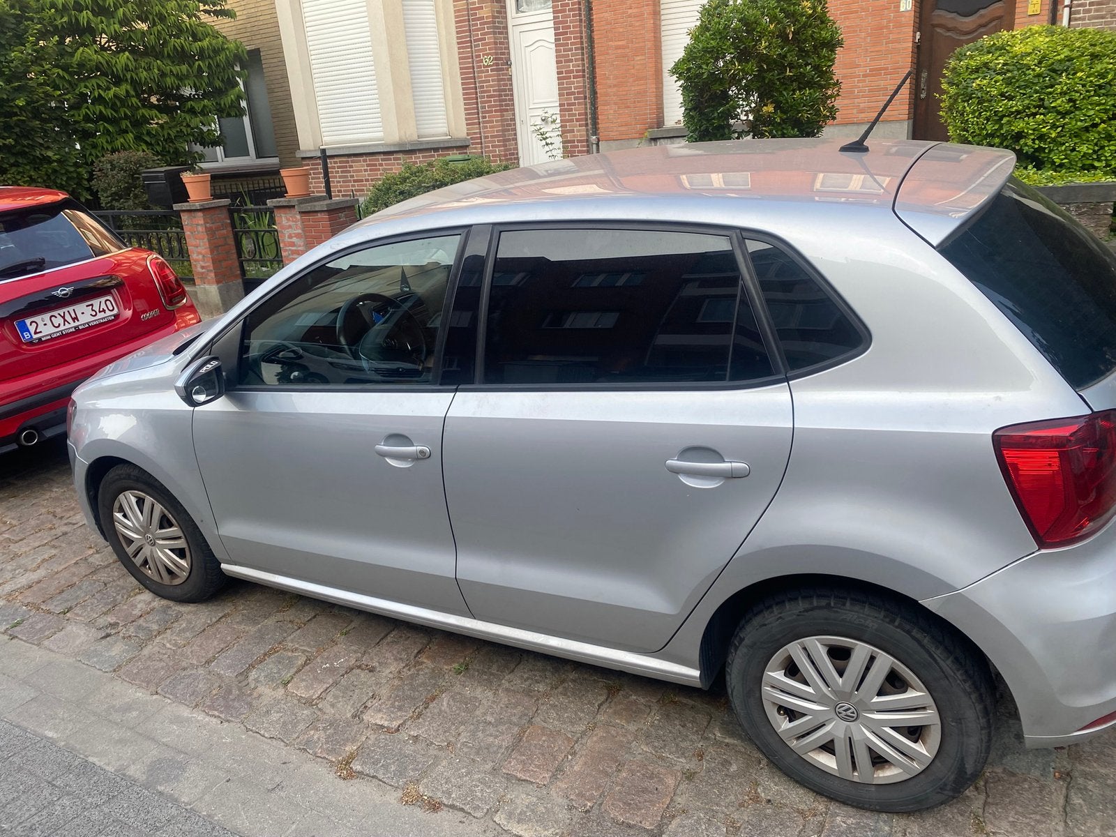 Volkswagen Polo 2017 DieselZo meenemen / Export / Roetfilter, Auto's, 5 deurs, 2 zetels, Zilver of Grijs, 66 kW