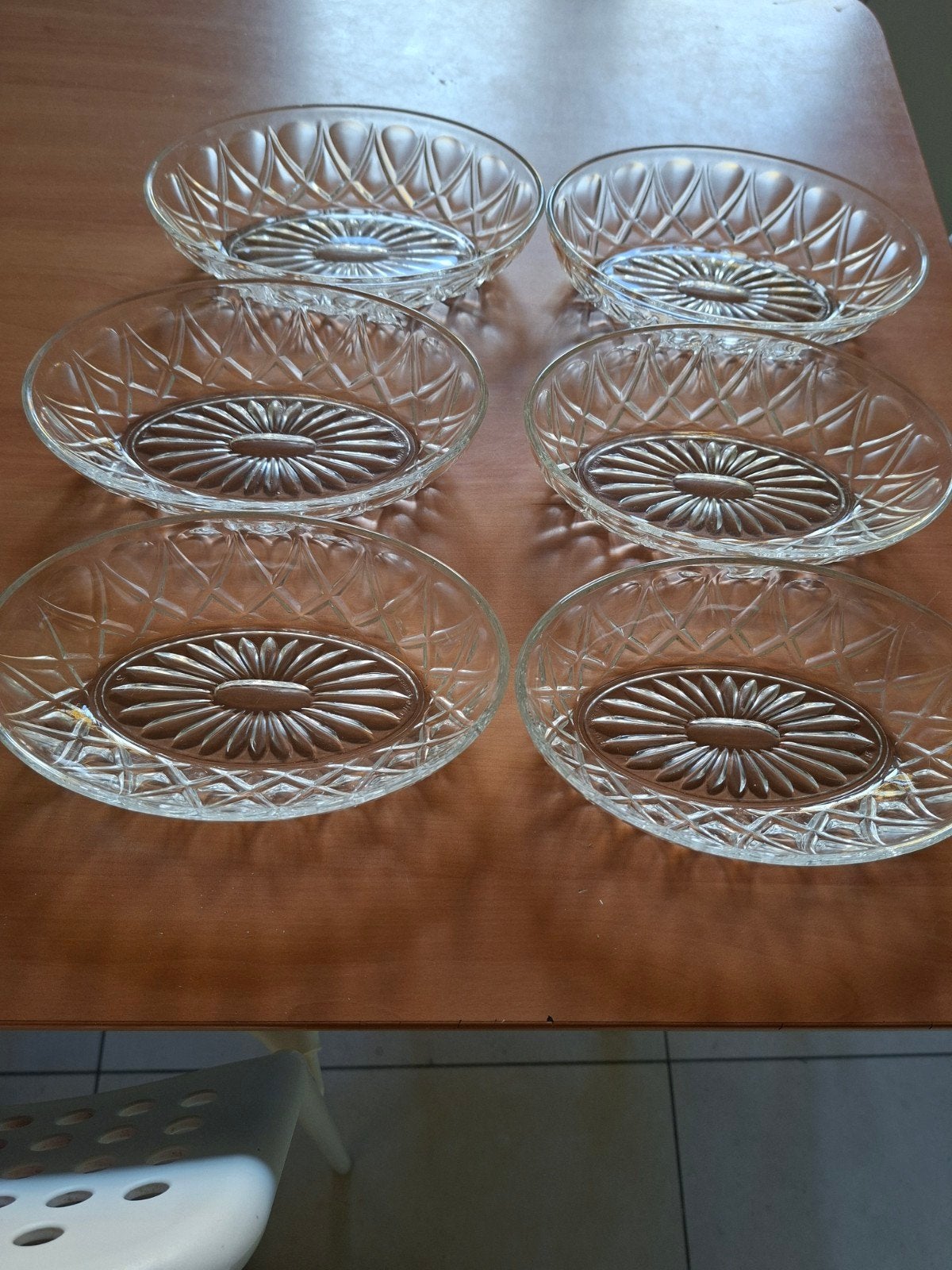 Dessert shaaltjes, Ophalen