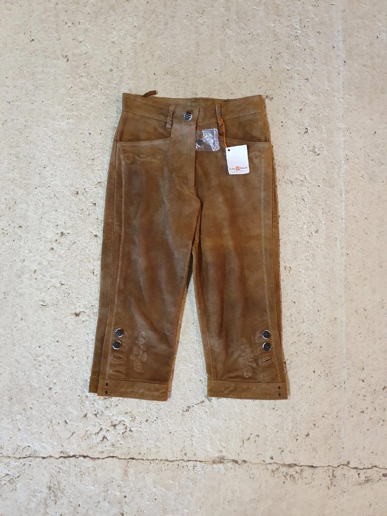 Mooie bruine Lederhosen - Maat 36, Kleding | Heren, Bruin, Koller, Ophalen of Verzenden, Zo goed als nieuw
