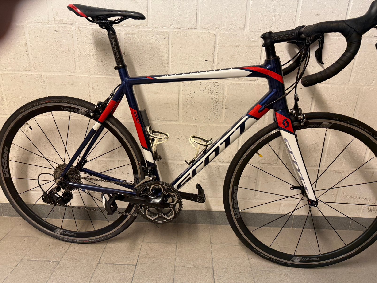 Racefiets, Vélos & Vélomoteurs, Vélos | Vélos de course, Frein sur jante, Aluminium, Enlèvement, Utilisé