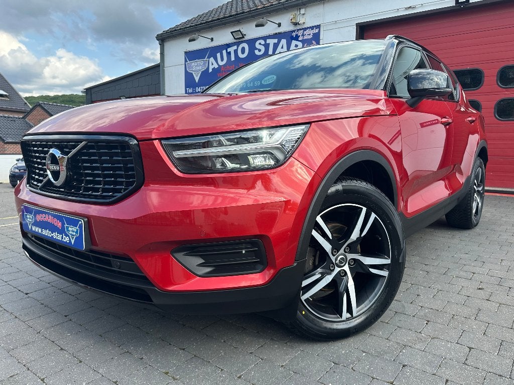 VOLVO XC40 2.0 D3 R-Design Geartronic  euro 6d-T-E- isc, Rouge, Cuir et Alcantara, Entreprise, https://public.car-pass.be/vhr/891c406f-7a28-40d3-8737-173c9c230211