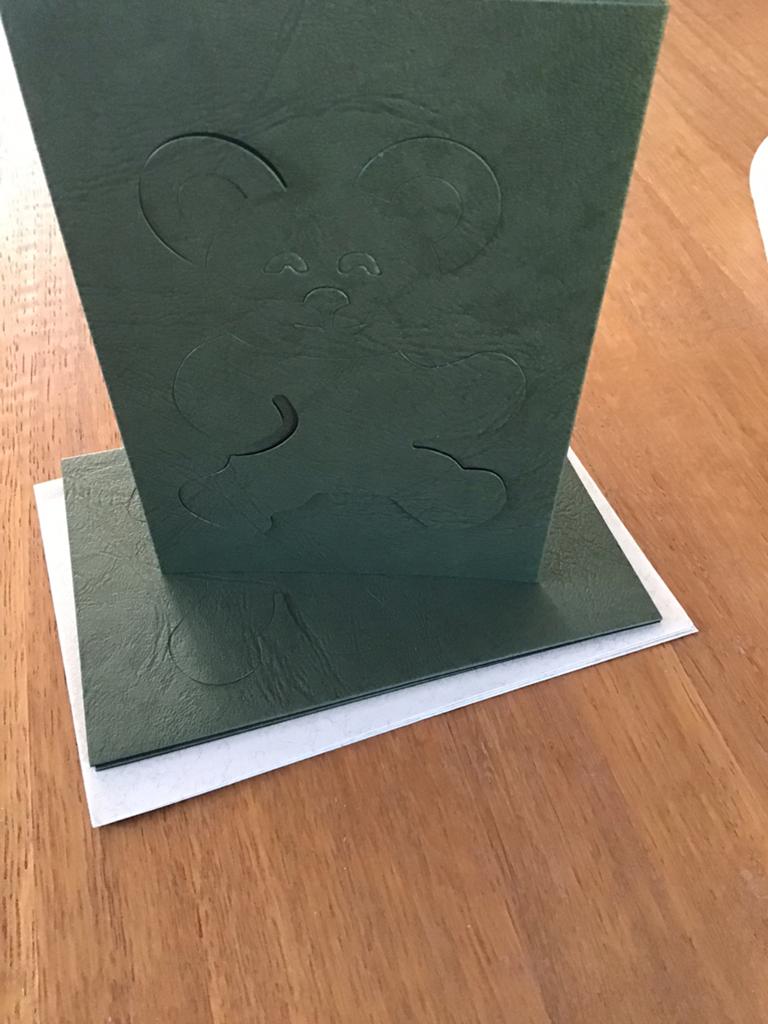 Kaartje met beertje, Hobby & Loisirs créatifs, Cartes | Fabrication, Enlèvement ou Envoi