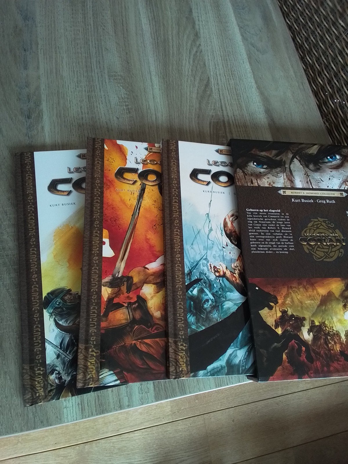 Conan geboren op het slagveld compleet 3 x HC + box, Boeken, Stripverhalen, Ophalen of Verzenden, Nieuw