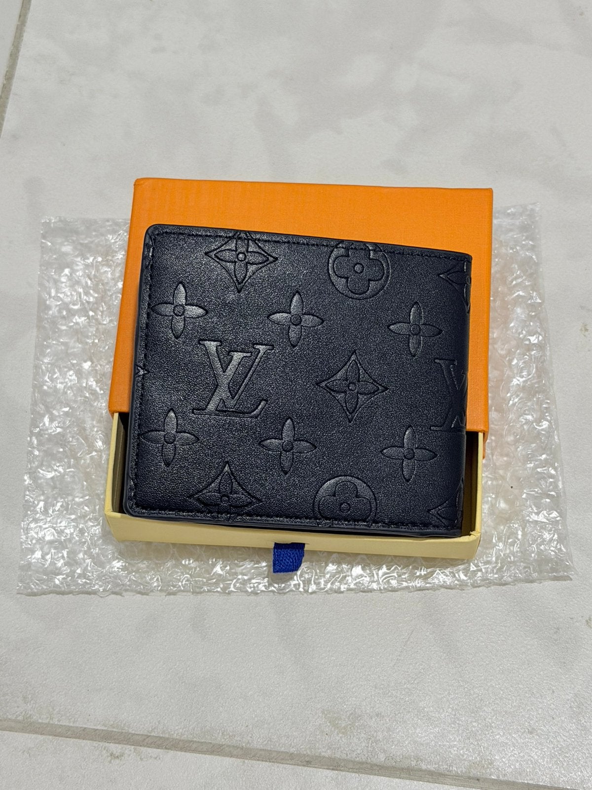 Herenportemonnee, Handtassen en Accessoires, Portemonnees, Verzenden, Nieuw, Zwart