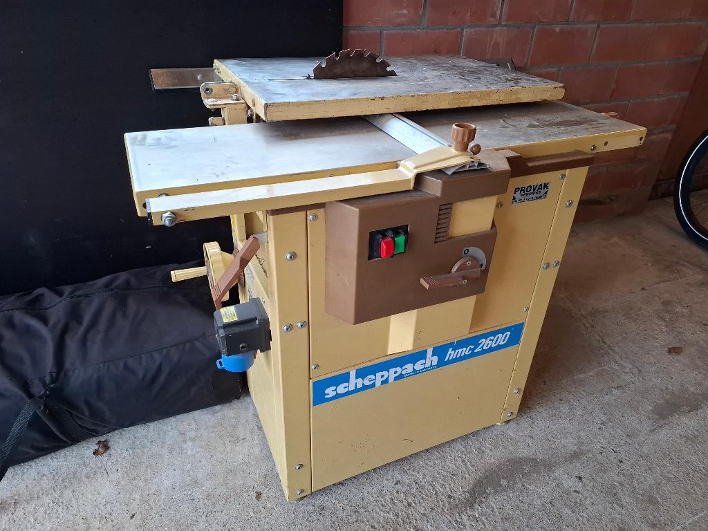Scheppach Hmc 3200, Doe-het-zelf en Bouw, Gereedschap | Zaagmachines, Ophalen, Zo goed als nieuw, 70 mm of meer