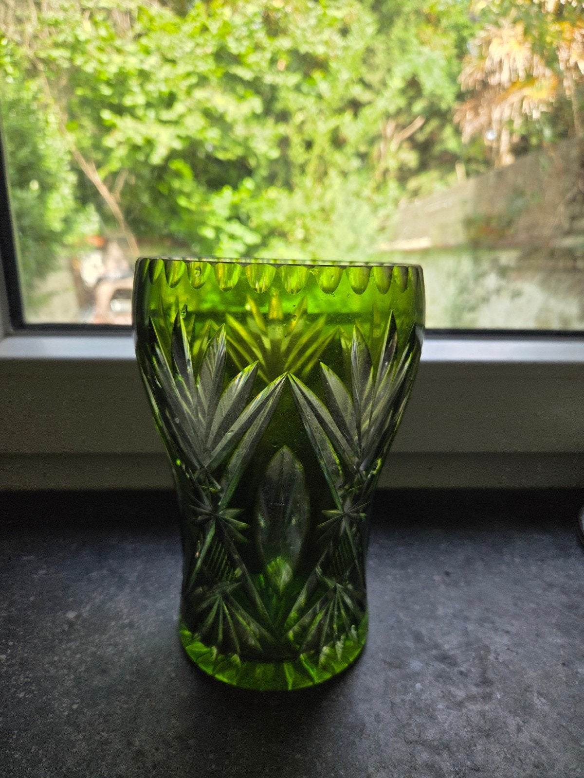 Vase cristal Val St Lambert