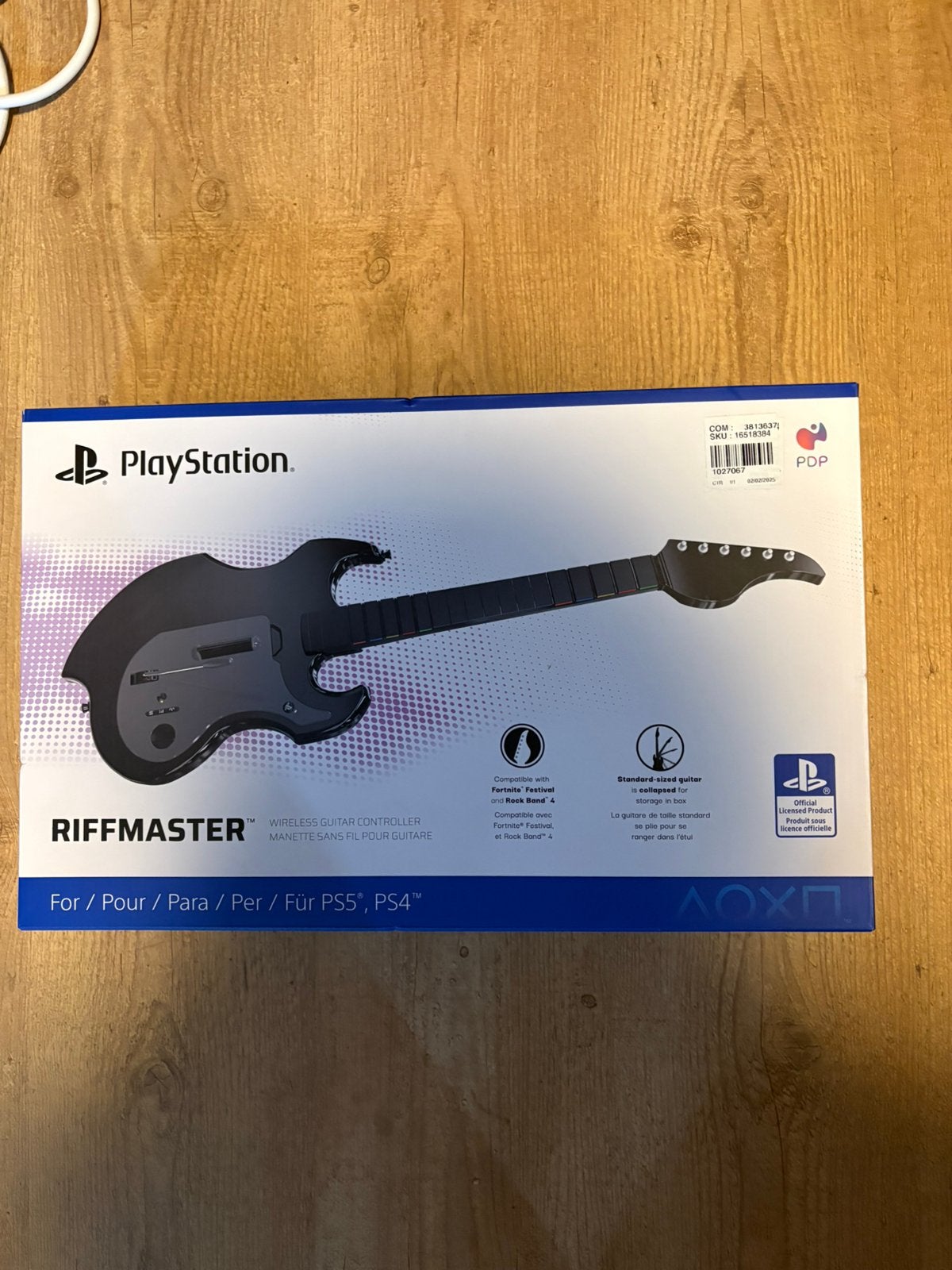 Riffmaster ps5 controller, Games en Spelcomputers, Gitaar, Drumstel of Dj-set, PlayStation 4, Ophalen of Verzenden, Zo goed als nieuw