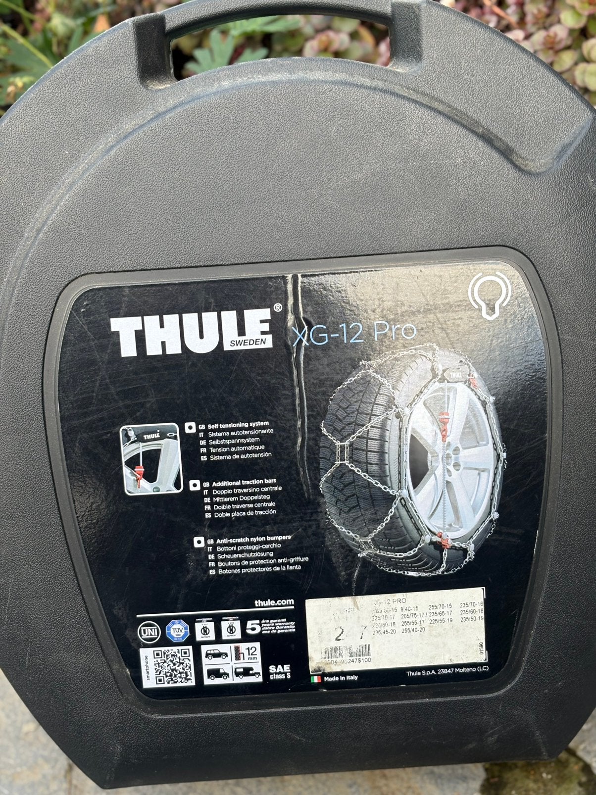 Chaines Ducato-Jumper Thule, Enlèvement, Comme neuf