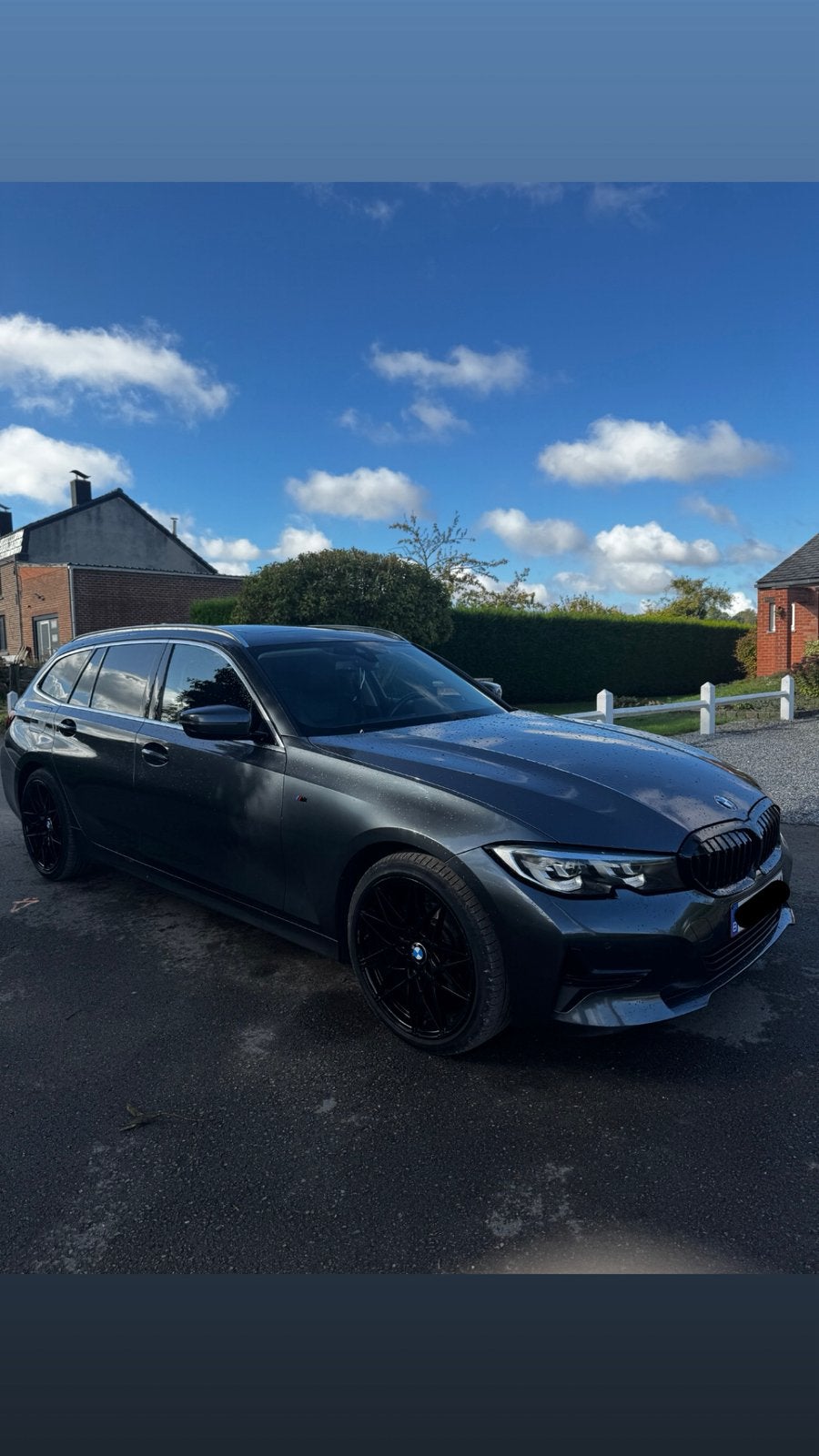 BMW 3-serie 2021 automaat, Automaat, Dealer onderhouden, Zwart, Particulier