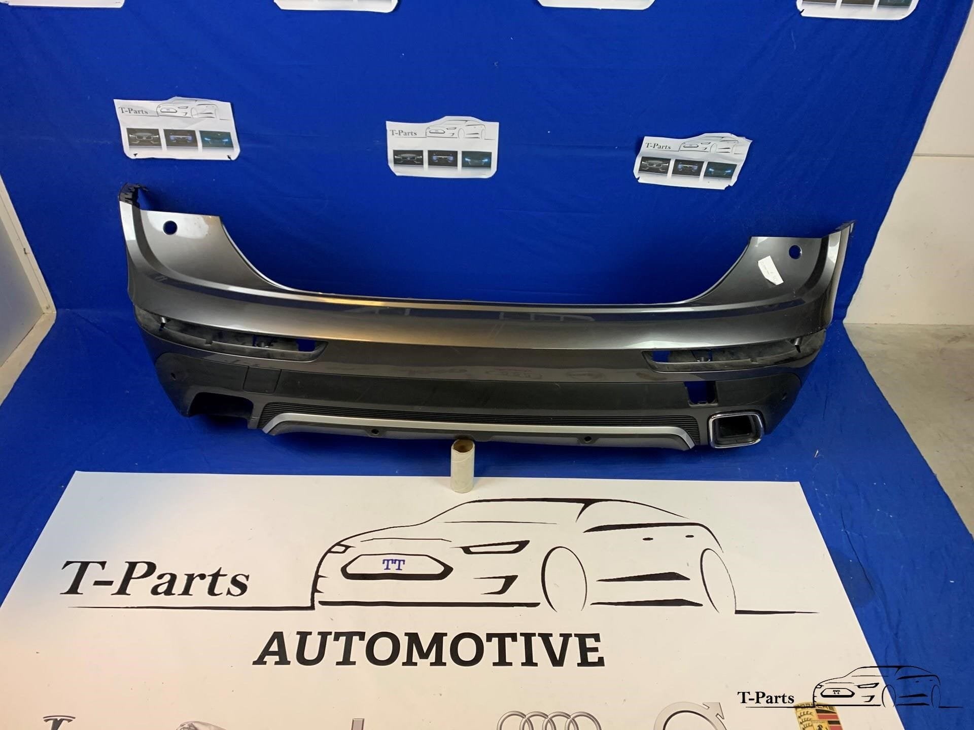 DS7 crossback achterbumper diffuser origineel 2018 2019, Info@fabrikant.eu, Citroën, Achter, Bumper