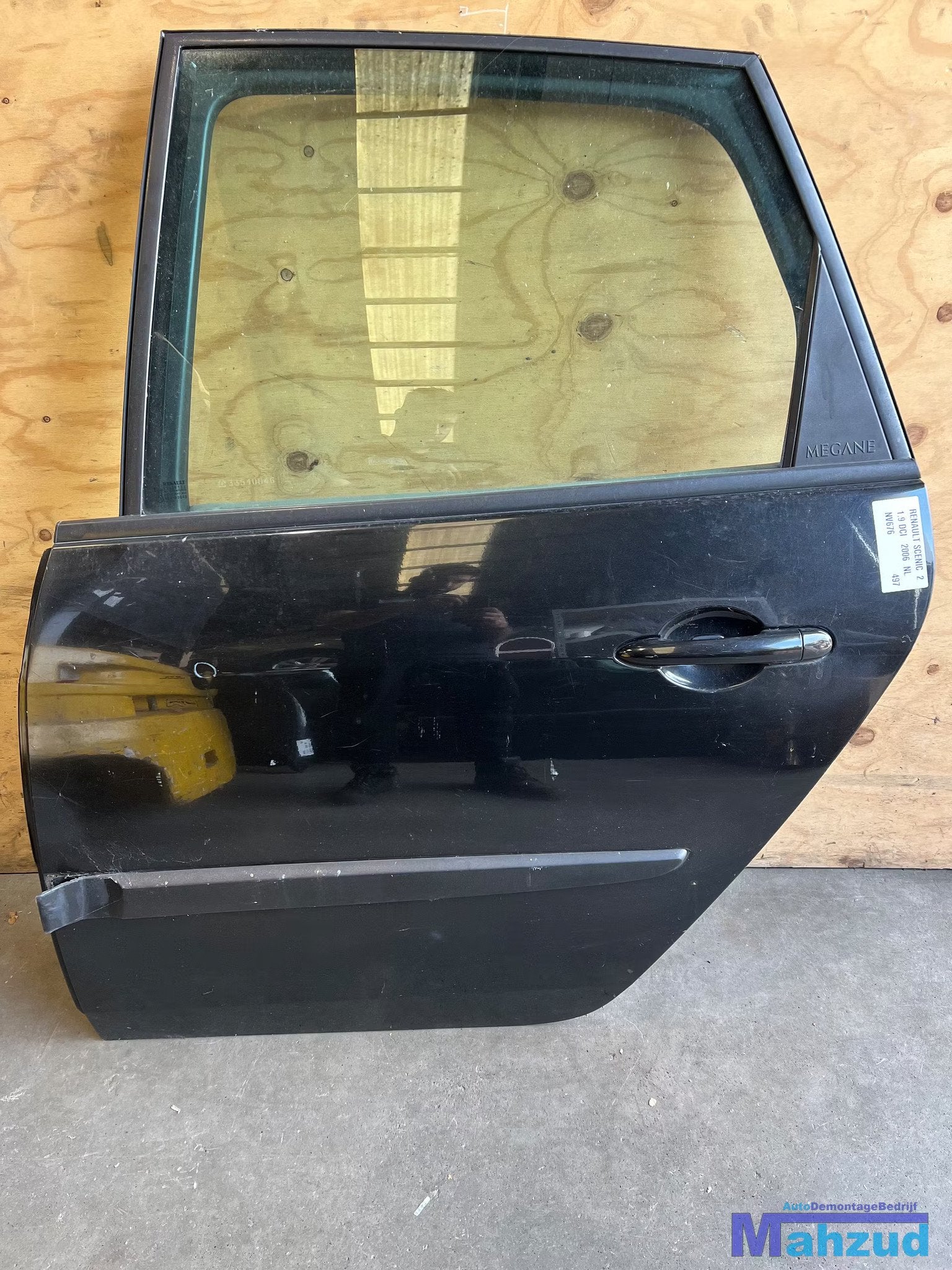 RENAULT SCENIC 2 Zwart links achter deur 2004-2009, Auto-onderdelen, Renault Group, Gebruikt, Contact.group@renault.com, Achter
