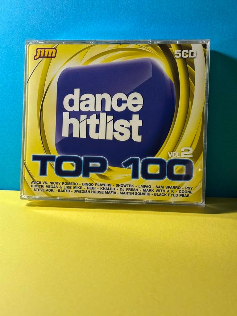 Dance hitlist  - top 100 vol.2 ( JIM ) 5cd box, Cd's en Dvd's, Verzenden