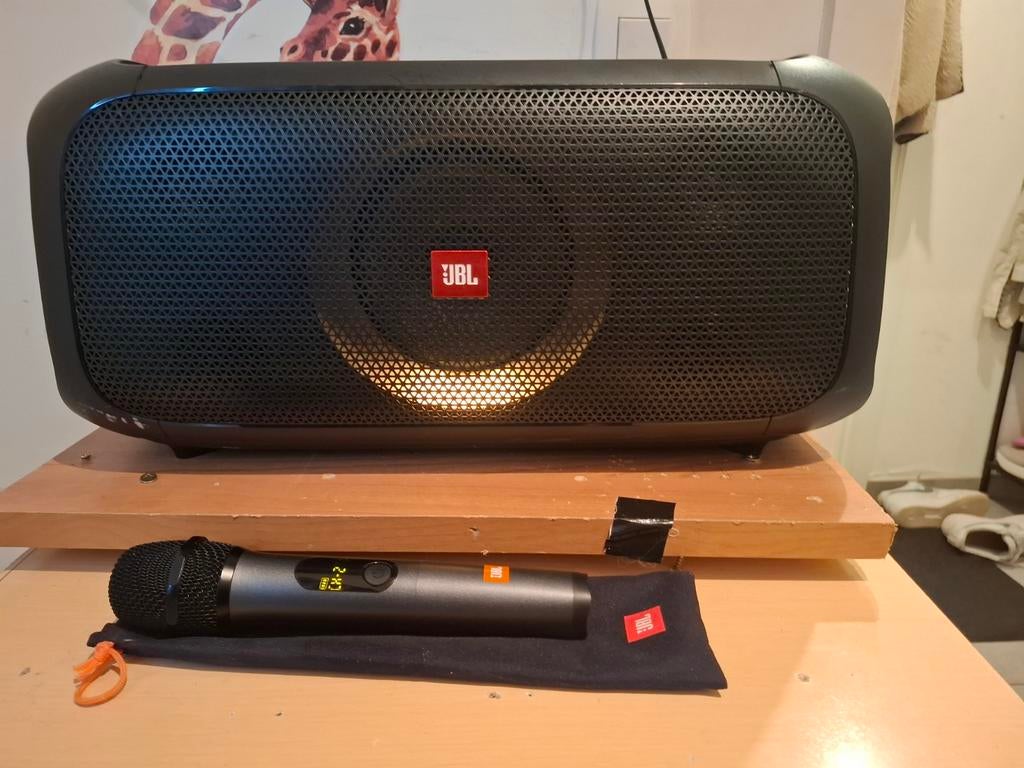 Jbl party box on the go, Ophalen