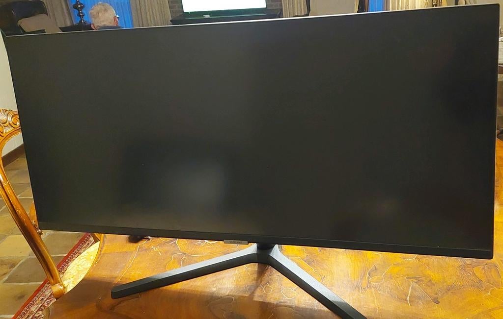 Moniteur ultra large incurvé Samsung 34 pouces 86 cm - parfa, Gaming, Comme neuf, Enlèvement, HDMI