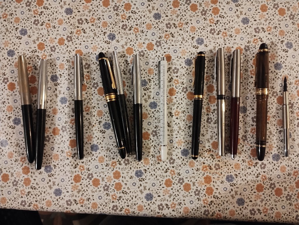 Lot de stylos à plume, Envoi, Utilisé, Autres types, Autres marques