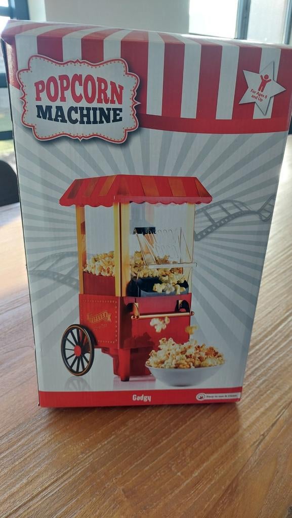 Zelfmaak popcornmachine, Enlèvement