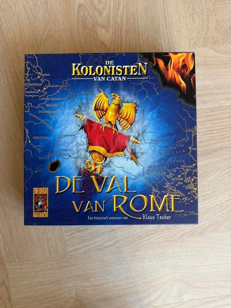 Bordspel kolonisten van Catan De Val van Rome nieuw, Hobby en Vrije tijd, Drie of vier spelers, Ophalen, Nieuw