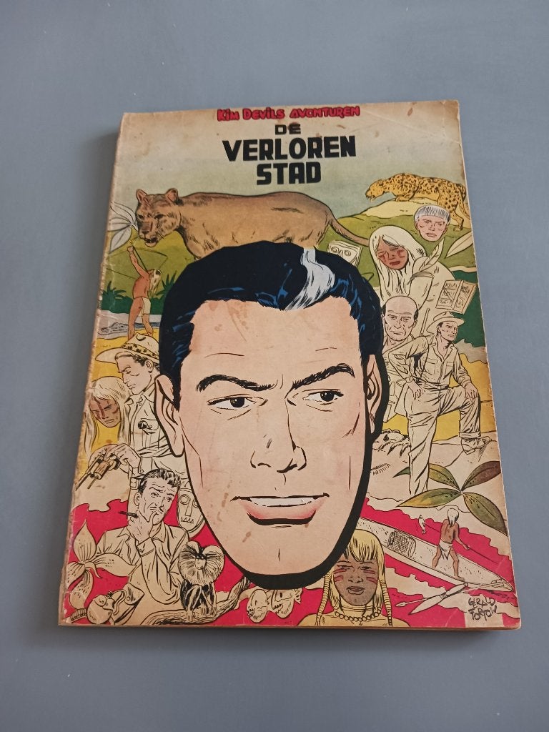 Kim Devil, de Verloren Stad, 1ste druk, goede staat, Boeken, Eén stripboek, Ophalen of Verzenden