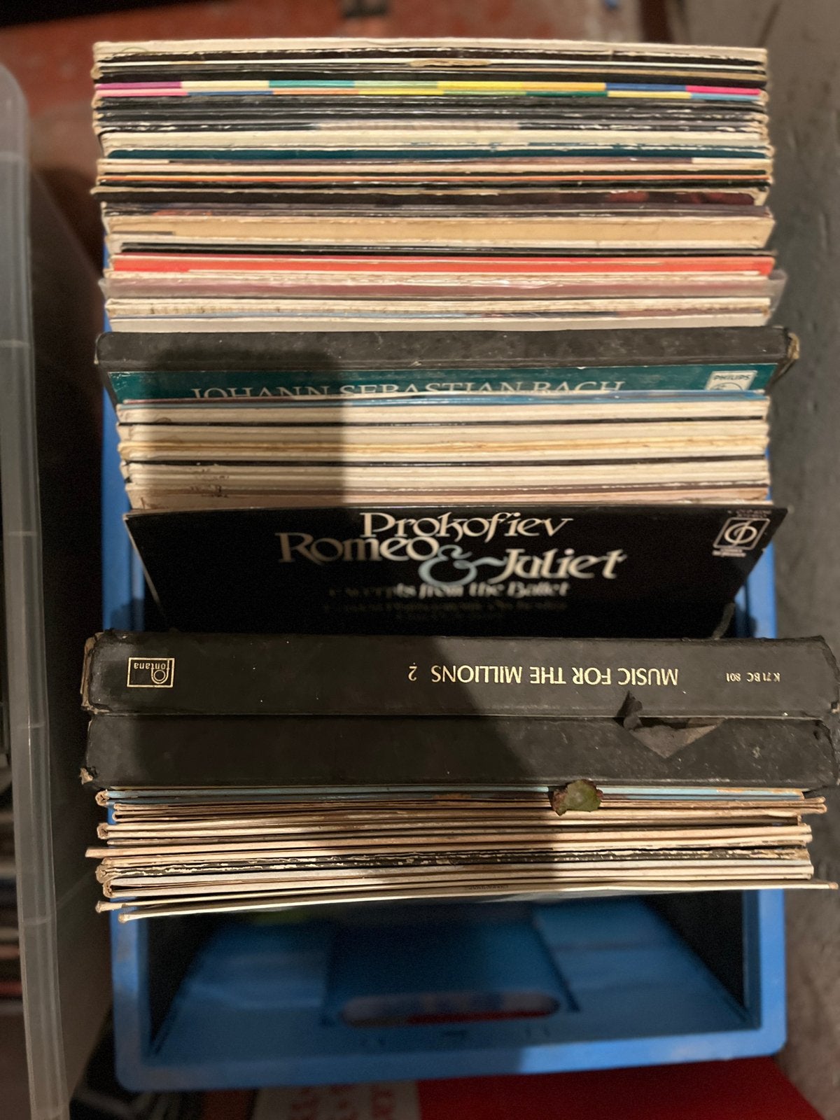 Gratis bak met platen, Ophalen, Gebruikt