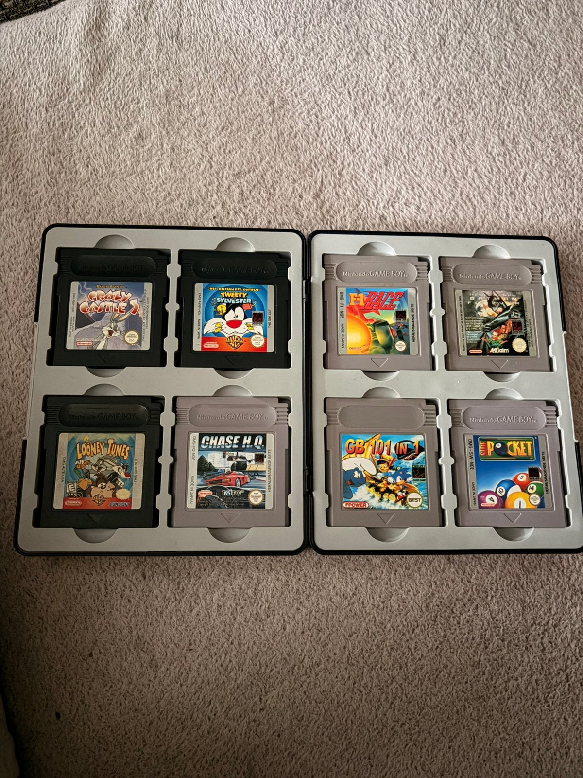 8 game boy spelletjes inc opbergmap, Ophalen of Verzenden, Zo goed als nieuw