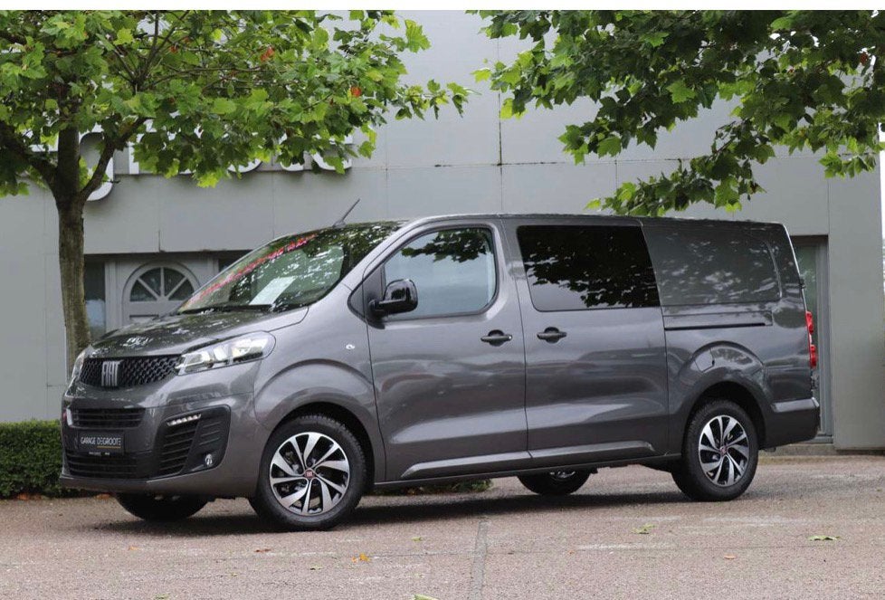 FIAT SCUDO DUBBELE CABINE L3 2.0 Turbo, Automaat, Stof, Overige kleuren, 202 g/km