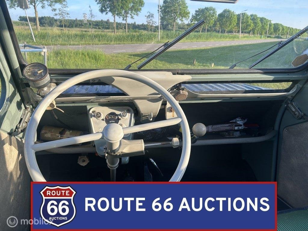 Citroën 2CV | 1962 | Route 66 Auctions, Autos, Achat, Entreprise, Citroën, Boîte manuelle