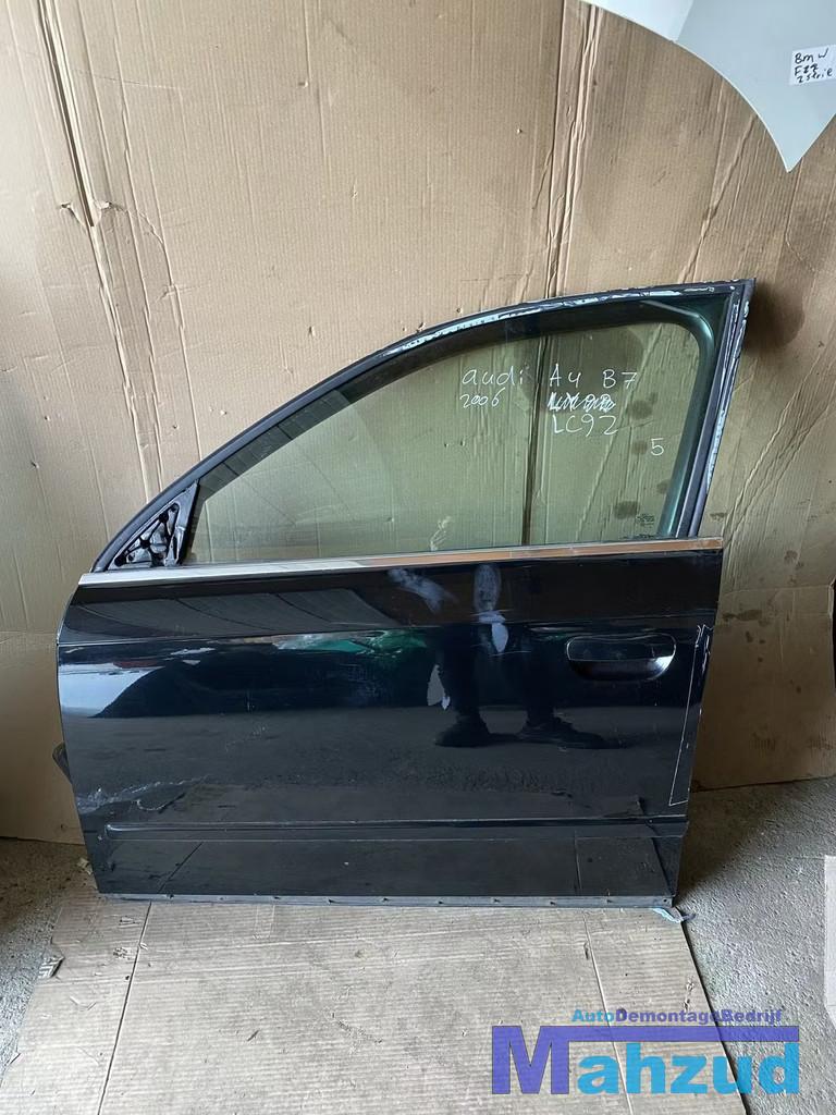 AUDI A4 B7 avant Zwart LC9Z Linker links voor deur portier, Auto-onderdelen, Gebruikt, Deur, AUDI AG, Voor